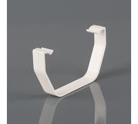 Pack of 2 Two X Brett Martin Spare/Replacement Clips for 114mm Squarestyle Gutter System White BR050W