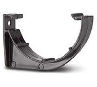 Pack of 2 (Two) X Polypipe 150mm (6'') Half Round Gutter Fascia Bracket RL609g Grey, 2 BRACKETS