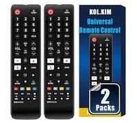 【Pack of 2】 Universal for Samsung TV Remote Control Replacement, Compatible with All Samsung Smart Frame LCD LED HDTV 3D Smart TVs BN59-01315J