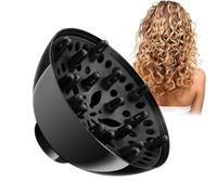 Pack of 2 Universal Hair Diffuser Hair Dryer Diffuser Attachment Hair Dryer Diffuser Attachment Hair Dryer Diffuser Hair Curls Hair Diffuser Suitable for Hair Dryers for Curly Hair (1 Piece)