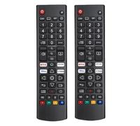 (Pack of 2) Universal Remote for LG TV Remote Control (All Models) Compatible with All L G LED OLED LCD UHD HDTV HDR Webos 4K 8K Smart TV with Netflix,Video,L G Channels Button,Disney Plus