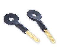 Pack of 2 Universal Security Bolt Star Keys