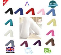 (Pack of 2) V Shaped pillows Back Neck Support pillow case