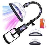 Pack of 2 Vagina Suction Vagina Pump Clitoris Pump Clitoris Suction Vacuum Pussy Pump Pussy Pump Suction Cup Nipple Sucking Clitoris Suction SM Extreme Clitoris Stimulator Sex Toy for Women Couples