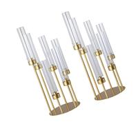 Pack of 2 Versatile Round Tube and Disk Holders Supporting Various Types for Multiple Occasions Like Dinners Family Safe