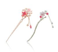 Pack of 2 Vintage Hair Sticks, Chinese Style Women's Hair Sticks, Elegant, for Solid Hairstyle, Hair Decorative