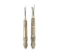 Pack Of 2 Vintage Stitching Unpicker Metal Sewing Thread Unpicker Sewing Seam For Needlework Project Stitching