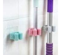Pack of 2 Wall Mop Organiser Holder Brush Broom Hanger Storage Rack Kitchen Tool A Stylish and Popular Clever