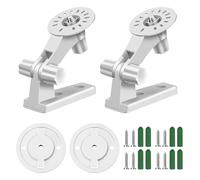 Pack of 2 Wall Mount/Ceiling Mount Compatible with Reolink Camera E1/E1 Pro, White 180 Degree Adjustable Camera Mount