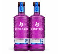 Pack of 2 Whitley Neill Rhubarb & Ginger Alcohol Free Spirit 70cl