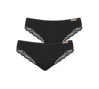 Pack of 2 Women's Brief earth by comazo earth 10470277801 10-20 Black and White