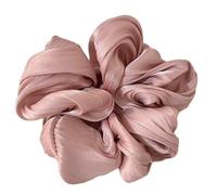 Pack of 2 Women's Hair Bobbles, Thick Rubber Cord, Fashionable Elastic Scrunchies, Hair Accessories, Girls Bands for Thick Hair, Soft Loom Bands, Hair Accessory for Women, Invisibobble Hair Band, Pink