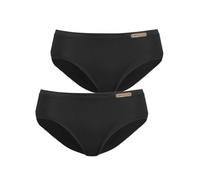 Pack of 2 Women's Mini Brief earth by comazo earth 10700279101 10-20 Black White