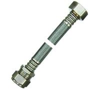 PACK OF 2 - WRAS 22mm x 3/4" Large Bore Flexible Tap Connector - 500mm
