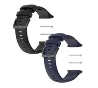 Pack of 2 Wristbands Compatible with Polar Vantage V2 Wristbands Sport Waterproof Replacement Strap Silicone Replacement Strap for Polar Vantage V2 Watch Strap