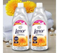 Pack Of 2 x 1000ml Lenor Steamer & Ironing Water Summer Breeze - Infuses Clothes with a Refreshing Summer Fragrance