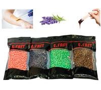 Pack of 2 x 100gm Professional Hard Wax for Full body, Face, Eyebrow, Underarm, Brazilian Bikini Hair Removal Wax, Premium and Gentle Hot Wax (BLACK)