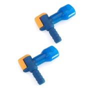 Pack of 2 x 90 Degree Hydration Pack Bite Valves Replacement Mouthpiece Valve for Hydration Backpack Water Bladder Fits Camelbak