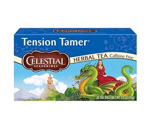 Pack of 2 x Celestial Seasonings Herbal Tea - Tension Tamer - Caffeine Free - 20 Bags