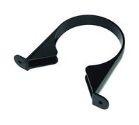 Pack of 2 x FloPlast SP82B 110mm Black Pipe Clips