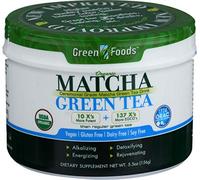 Pack of 2 x Green Foods Organic Matcha Green Tea - 5.5 oz