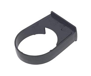 Pack of 2 X RCM1BR Brown Floplast 50mm (Downpipe Bracket/Clip) Miniflo Guttering for shed, Porch, Conservatory, Out Building, etc Full Range