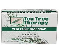Pack of 2 x Tea Tree Therapy Vegetable Base Soap with Tea Tree Oil - 3.9 oz