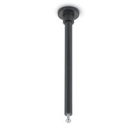 Pack Of 2 x Tracking Lighting Black DuoLine Track Suspension Set Matt 120mm Trio