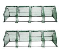 Pack Of 2 Xxl Apex Walk-In Garden Greenhouse