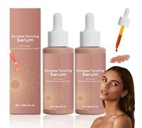 Pack of 2 Zeria Sunless Tanning Drops, Sunless Tanning Drops, Liquid Tanning Drops, Sunless Tanning Drops for Face and Body, Improve Your Natural Skin Tone