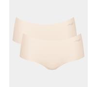 Pack of 2 Zero Microfibre Shorts Angora Ecru