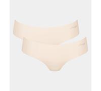 Pack of 2 Zero Microfibre Shorts Angora Ecru
