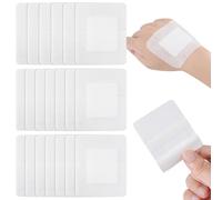 Pack of 20 Adhesive Wound Dressings(60mm X 70mm Sterile Dressings for Wounds Cuts and grazes, Diabetic Leg ulcers, Venous Leg ulcers, Pressure Sores Hypoallergenic Plasters for Wounds