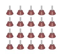 Pack Of 20 Adjustable Height Strong Not Slip Protector Noise Reducing Furniture Leveling Pad For Hardwoods Tile Concrete Not Slip Furniture Adjusters