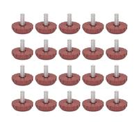 Pack Of 20 Adjustable Height Strong Not Slip Protector Noise Reducing Furniture Leveling Pad For Hardwoods Tile Concrete Not Slip Furniture Adjusters