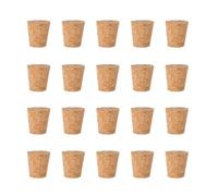 Pack of 20 bottle corks, cork stoppers, wine corks for crafts, wine corks, craft corks, conical, cork stoppers for wine bottles and beer bottles