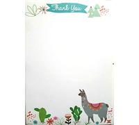 Pack Of 20 Children's Thank You Notes & Envelopes - Owl Cat Dog Bunting Balloon
