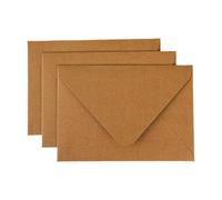 Pack of 20 Classical Styles a 5 Papers Envelope in Multiple Colors Suitable for Wedding Invitations and Note Taking Old Linen Texture Envelopes