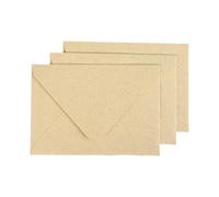 Pack of 20 Classical Styles a 5 Papers Envelope in Multiple Colors Suitable for Wedding Invitations and Note Taking Old Linen Texture Envelopes