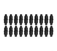 Pack of 20 Economical Drip Tape Couplings with Secure Lock and High Resistance for Consistent Irrigation and Water Conservation