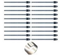 Pack of 20 Felt Tip Replacement Pen Clip with Pen Clip for Outstanding Scribe Writing Stylus Pen Touch Screen Devices