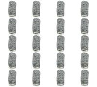 Pack of 20 Finger Protections Sleeves Not Slip Finger Covers Comfortable Cots for High Risk Tasks in Kitchen & Workshop Garden Finger Protectors