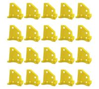 Pack of 20 Floor Installation Shims Double Size Preferences 1/4 Inch and Inch Trilateral Shih Tzus Stability Direct Current Various Flooring Materials Easy Installation Prevents Warping Difference