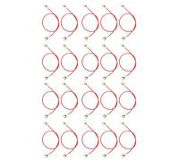Pack of 20 Fork Shape Clip Leads Testing Current Test Wires Experiment Circuit Power Leads for Teaching Demonstration University Laboratory Equipment