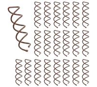 Pack of 20 hair spirals, spiral hair clips, spiral hairpins, irregular hairpin, bobby pins, hair combs for plugging, fixing bun of accessories, spiral hair pins for updo hairstyles hairstyle aid