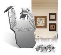 Pack of 20 Heavy Duty Picture Hangers with Claws for Drywall, No Damage to the Wall for Picture Frames, Art, Posters, Photos, Paintings and Mirrors