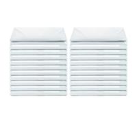 Pack of 20 Large Plastic Dust Sheets for Decorating 3.6m x 2.6m Decorators Polythene Paint Covers Sheeting for Furniture & Flooring etc.
