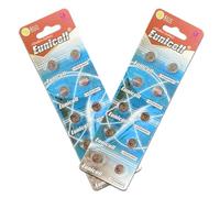 Pack of 20 - LR920/AG6 Eunicell 1.5V Button Coin Cell Alkaline Batteries - Suitable for use in LED lights, Digital Voice Recorders, Toys, Blood Glucose, Cholesterol Testing, Meters, Toys