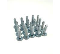 Pack of 20 | M6 x 25mm Joint Connector Bolts 1 Inch Furniture Connecting Bolt for Flat Pack, IKEA, Cot Bed 1"