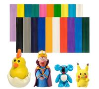 Pack of 20 Modelling Clay - Assorted Colours Molding Clay for Kids, Clay for Slime, Creative Art Crafts for Adults, Messy Play, Kids Activity Packs, Gifts for Age 3 4 5 6 7 8+ Year Old Boys Girls